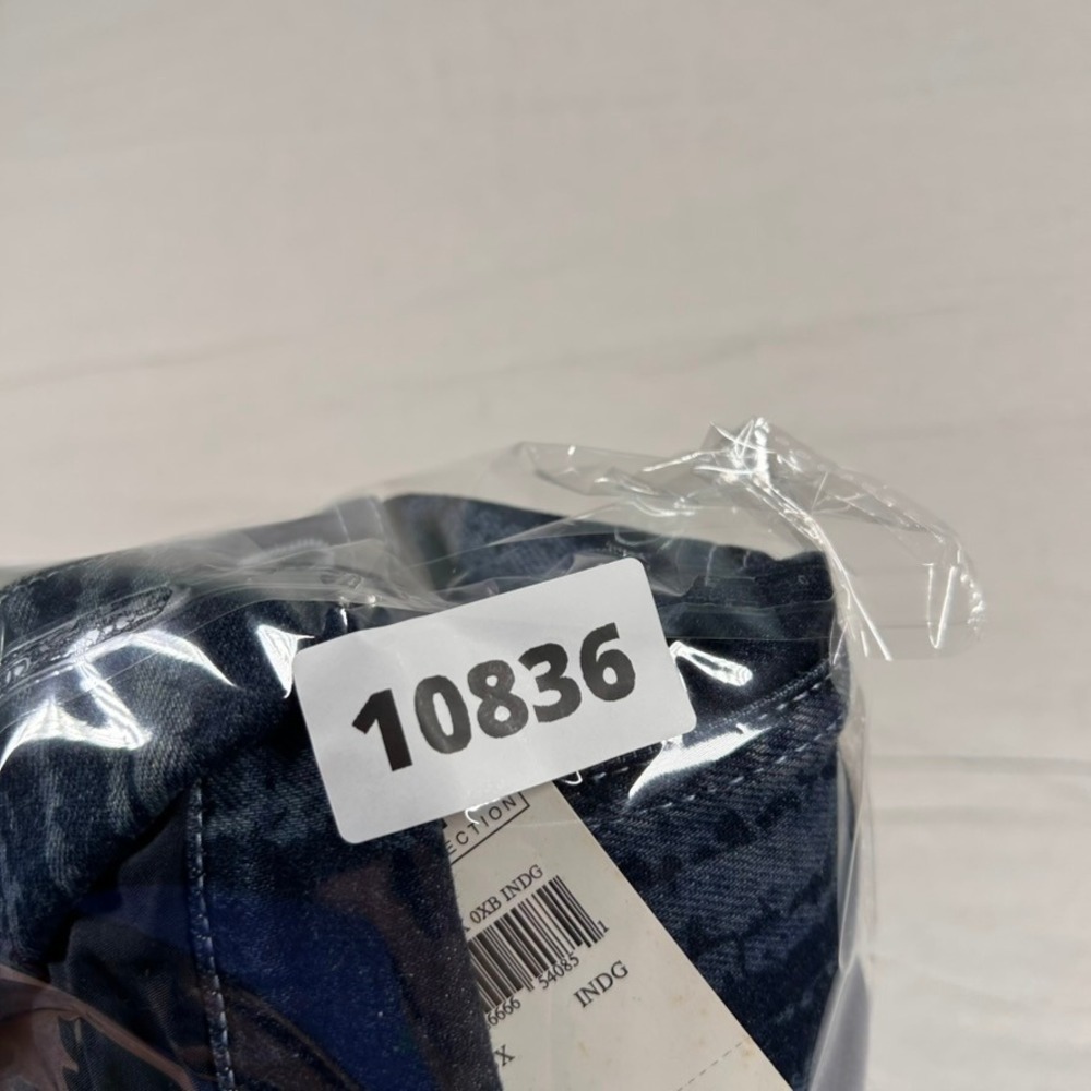 Vintage FUBU The Collection Denim Jacket Womens 3X Striped Y2K Hip Hop Hong Kong - Picture 14 of 14